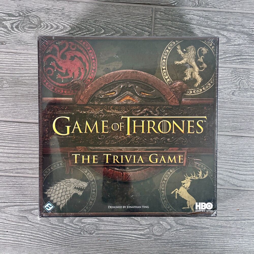 2015 HBO Game of Thrones Trivia Game Seasons 1-4 Over 1200 Questions - BRAND NEW